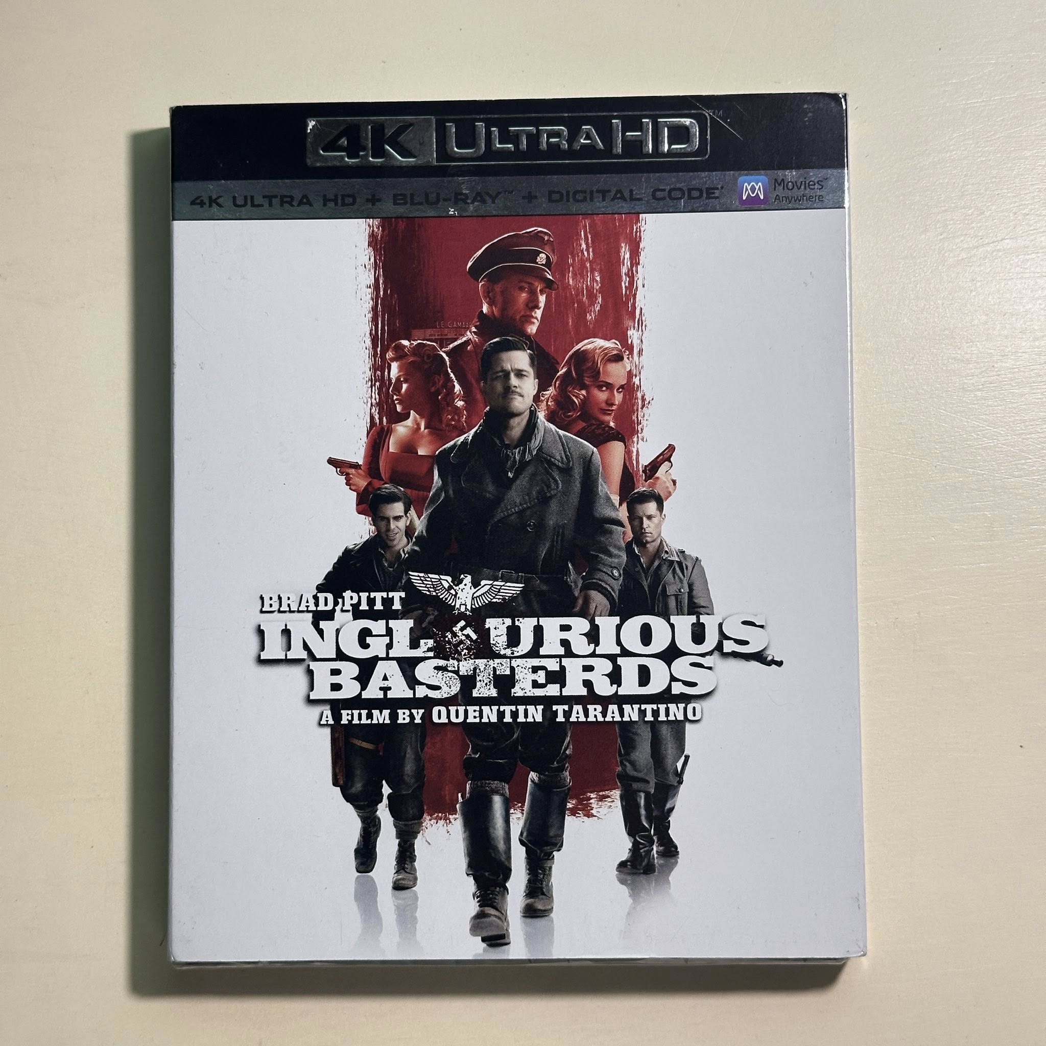 Inglourious Basterds – Bastardos Sin Gloria 4K Ultra HD + Blu-ray + Código Digital (Slipcover)
