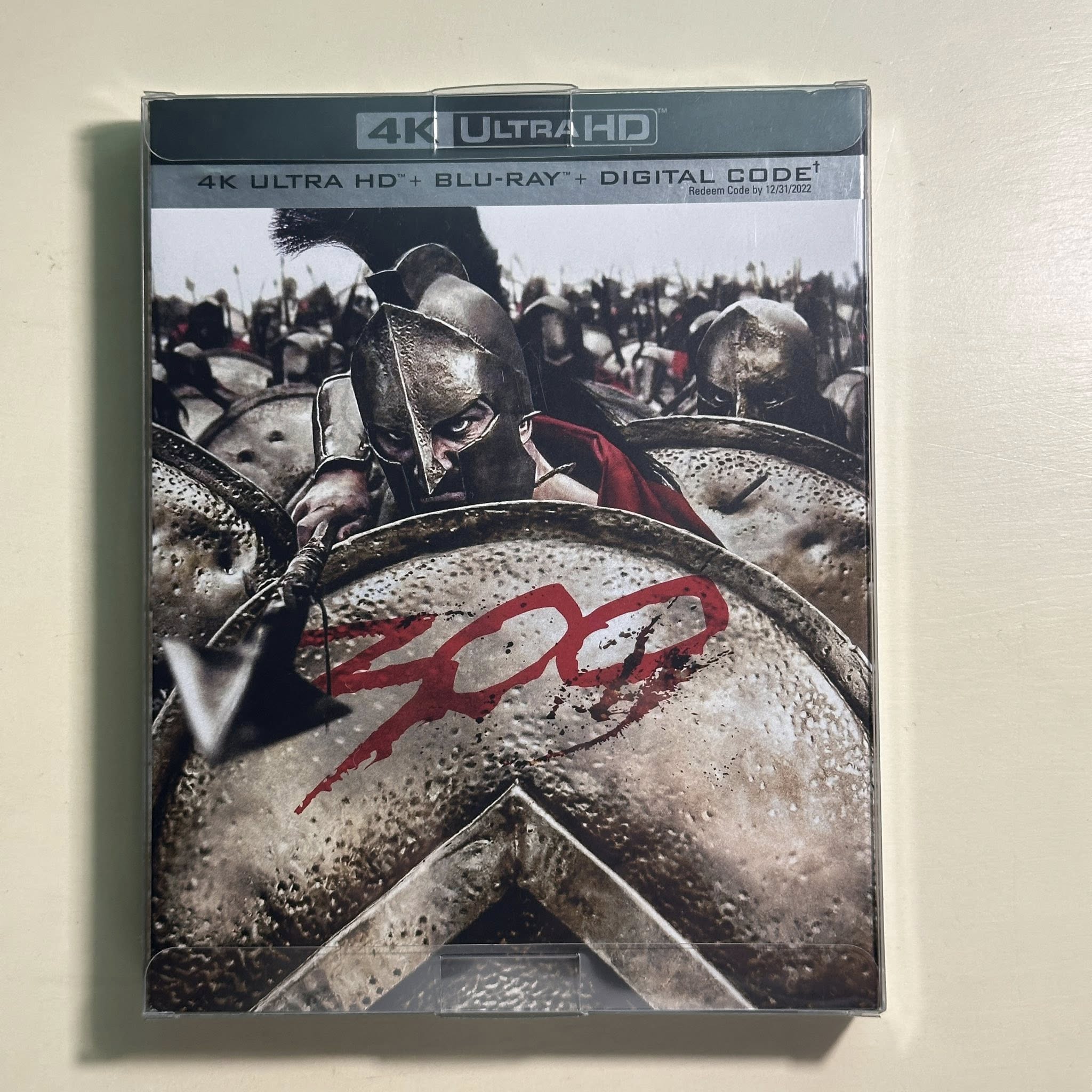 300 (2006) 4K Ultra HD + Blu-ray – Edición con Slipcover