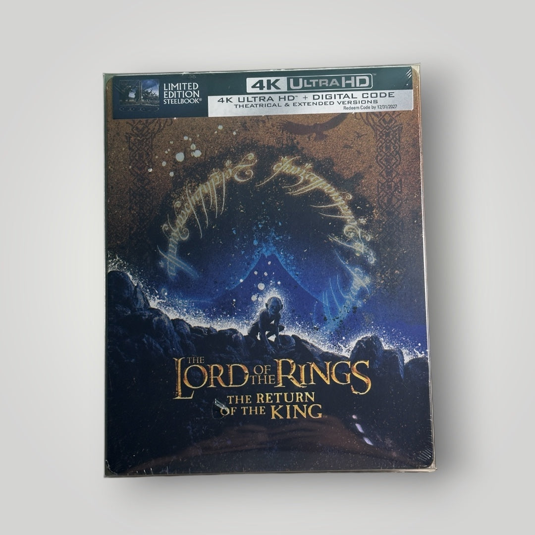 El Señor de los Anillos: El Retorno del Rey – 4K Ultra HD Steelbook Edición Limitada (Agotada Mundialmente)