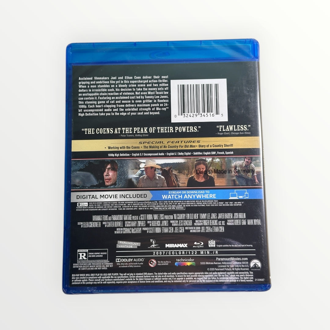 Sin Lugar para los Débiles (No Country for Old Men) – Blu-ray + Digital